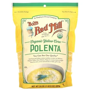 Organic Yellow Corn Polenta, 24 oz (680 g) - Picture 1 of 2