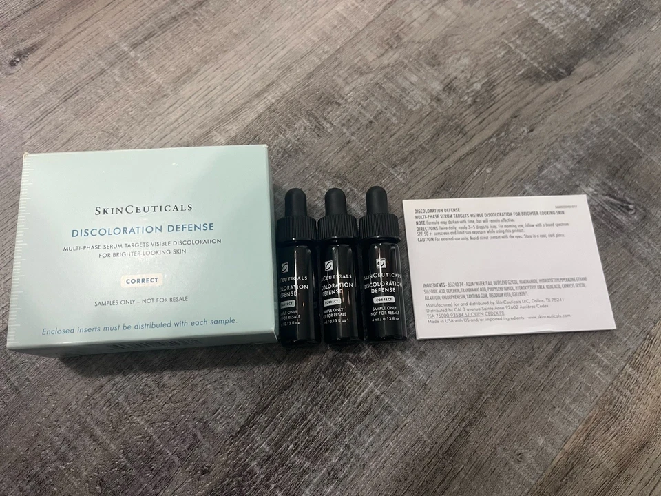Skinceuticals LOT OF 3 Discoloration Defense Correct 0.13oz SAMPLE SIZE - Image 1 of 1