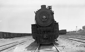 Negativo Santa Fe AT&SF Railroad 3710 4-8-4 La Junita CO 1251 - Imagen 1 de 1