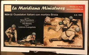 p LA MERIDIANA RE54-22 - 54 mm - Guastatori Italiani con mortaio BRIXIA (1941) - Picture 1 of 1