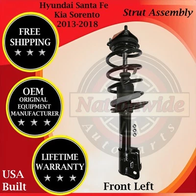 Puntal delantero izquierdo Monroe genuino OEM para Kia Sorento/Hyundai Santa Fe 2013-2018 Foto 1 de 4