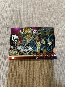1993  WIZARD SERIES III IMAGE COMICS # 4 CYBERFORCE NM/MT CHROME PROMO Image - Picture 1 of 5
