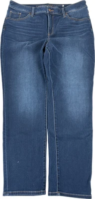 Pantalones de mezclilla al tobillo Chico’s para mujer lavado medio tan adelgazantes novia pierna ajustada - 3/US 16 Foto 1 de 4