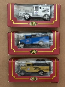 Cameo Corgi The Village Collection Morris Truck Amoco Diecast Complete Set of 3 - Picture 1 of 5