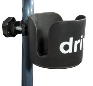Drive Medical Universale Morsetto Tazza,Rollator e Sedia a Rotelle,3 x 3 Pollici,Nero - Foto 1 di 9