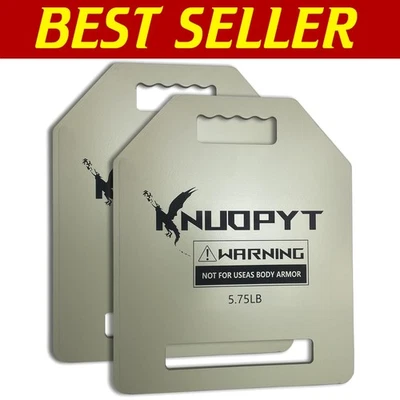 Durable 5.75 lbs Tactical Weight Plates for Vest - Ideal for Hiking & Workouts - Image 1 of 4