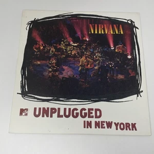 Vintage Nirvana Vinyl Record MTV Unplugged In New York Grunge Album 1994 Germany - Picture 1 of 9