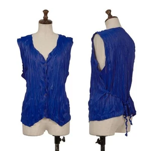 PLEATS PLEASE Wrinkle Pleats Vest Size 3(K-157770) - Picture 1 of 12
