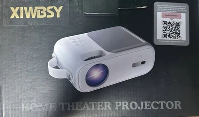 Mini Portable Beamer HD, Mini Projektor, unterstützt WiFi 6, BT5.0 Android 11 - Bild 1 von 3