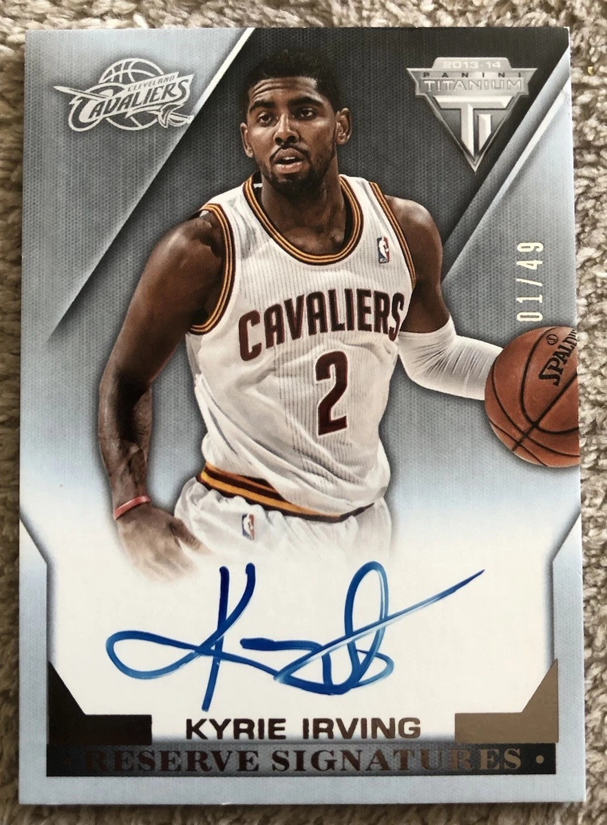 2013-14 Panini Titanium - Reserve Signatures Kyrie Irving #8 /49