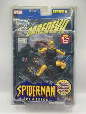 Figura de acción ToyBiz RARA variante amarilla Spider-Man Classics serie 2 Foto 1 de 4