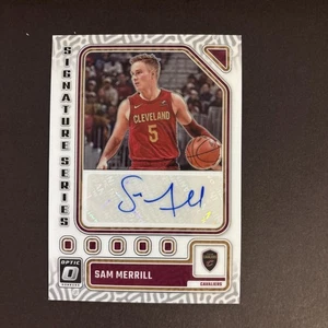 2023-24 Panini Donruss Optic - Signature Series Sam Merrill #SS-ILL (AU) - Picture 1 of 2