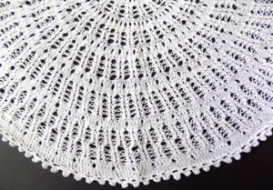 Hermosos Doilies de Encaje Vintage Hechos a Mano Blanco - Imagen 1 de 3