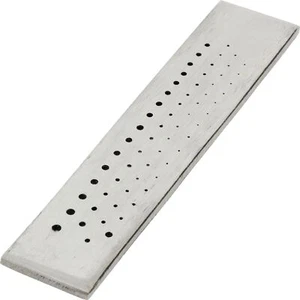 63 Round Hole Drawplate Jewelers Wire Draw Plate Jewelry Craft Shaping Tool - Picture 1 of 1