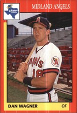 1990 Midland Angels Grand Slam #20 Dan Wagner