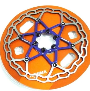 The Lightest ASHIMA AiNEON Disc Rotor, 180mm, 101g, Blue, Y64 - Picture 1 of 1