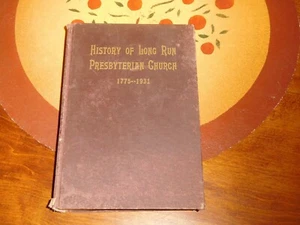 1931 book PRESBYTERIAN CHURCH LONG RUN PA irwin - indiana - altoona - johnstown - Picture 1 of 5