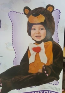 XX 510438  Unbearably Cute Bear Cub Toddler Infant Costume Rubies - Picture 1 of 1