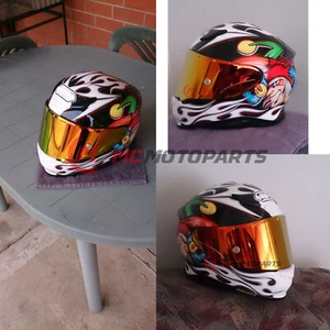 Motorcycle Helmet Replacement Visor MRED Shield Fit Shoei X14 X-Fourteen CWF-1 - Picture 1 of 3