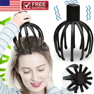 Electric Scalp Massager with 3 Modes Octopus Claw Vibration Head Massage Relax - Picture 1 of 18