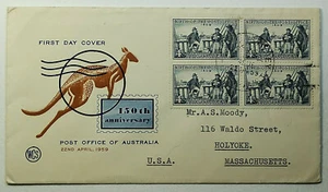 1959 FDC Australia 150th Anniversary Australian Postal Service WCS SG #331 - Picture 1 of 2