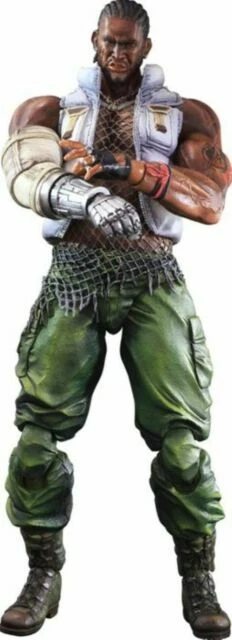 Final Fantasy VII 7 Advent Children Barret Play Arts Kai 11in Action Figure 1