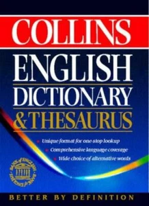Collins English Dictionary and Thesaurus (Dictionary & Thesaurus)- - Picture 1 of 1