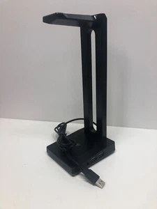 Soporte para Auriculares Havit RGB con Hub USB, Sonido 7.1, para Jugadores, Negro - Imagen 1 de 6