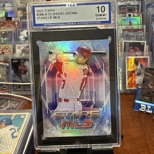 2023 TOPPS STARS OF MLB SER 2 #SMLB33 SHOHEI OHTANI ISA 10 GEM MINT - Bild 1 von 2