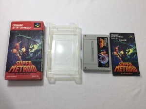 Super Metroid Complete Set Nintendo Super Famicom SNES SFC JAPAN Import NTSC-J - Picture 1 of 16