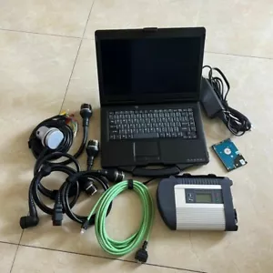 For MB STAR C4 Doip SD Connect Benz Truck Diagnostic Tool With CF53 Toughbook - Picture 1 of 5