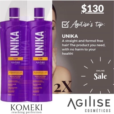 Agilise Unika Ojon Agi Control Straightening Progressive Keratin Treatment 1L