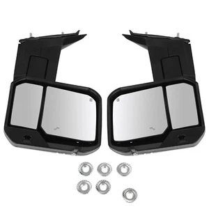 Espejos retrovisores de remolque con luz de marcha atrás térmica eléctrica para Toyota Tundra 22-23 - Imagen 1 de 11