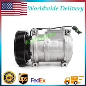 A/C Compressor RE46609 For John Deere 410G 660D 260 450J 210LJ 310G 280 1850 - Picture 1 of 2