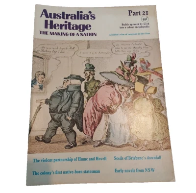 Vintage 1970 Australia's Heritage 'The Making of a Nation' Magazine Issue #21 - Image 1 of 3