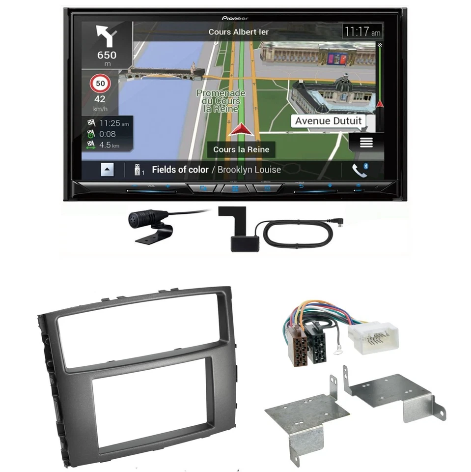 Pioneer AVIC-Z930DAB USB Navigation MP3 Einbauset für Mitsubishi Pajero bis 2014 - Bild 1 von 1
