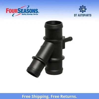 For 2008-2014 Audi TT HVAC Heater Hose Connector 4 Seasons 2009 2010 2011 2012 - Image 1 of 4