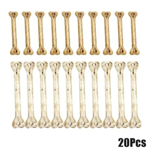 20pcs Halloween Toys Fake Bones DIY Hanging Bone Charm Halloween Props - Picture 1 of 10