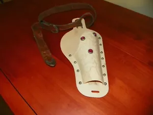Vintage Toy Pistol Western Holster with Western Belt - Picture 1 of 1