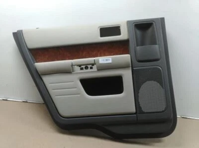 Ford Flex 2009 2019 puerta trasera izquierda lado del conductor panel interior moldura gris OEM+ Foto 1 de 4