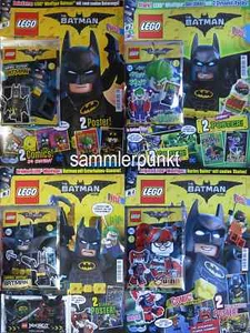 1 LEGO® BATMAN MOVIE MAGAZIN & LIMITIERTER MINIFIGUR bzw. MINIBAUSATZ Ihrer Wahl - Picture 1 of 5