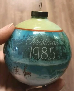 Peace On Earth Light & Musical Christmas Ornament 1985 American Greetings VIDEO - Picture 1 of 11