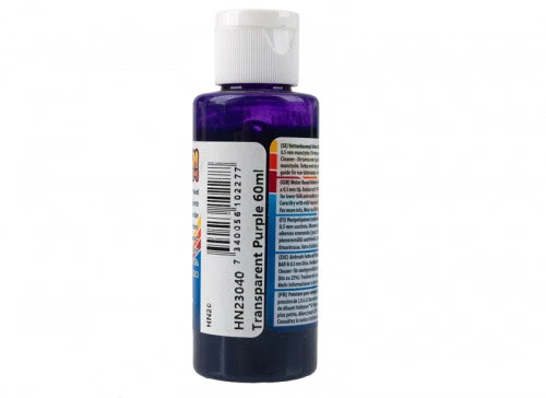 Hobbynox Aerografo Colore Viola Trasparente # 60 ml - Immagine 1 di 1