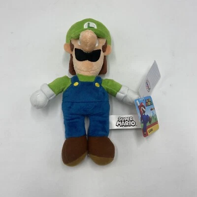 Jakks Pacific Nintendo Super Mario Luigi 10 Inch Plush Figure - Image 1 of 4