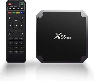 X96mini Android 9 Smart TV BOX Dual WIFI BT HDMI2.0 4K Quad Core Media Player - Bild 1 von 2