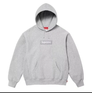 Supreme Box Logo Hoodie Grau Größe XL - Bild 1 von 1
