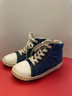 Geox Boys Gisli Zapatilla Zapatos de caña alta Niño Usado en Excelente Condición EE. UU. 13 Foto 1 de 4