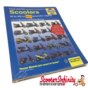 Servicio y reparación de scooters manuales Haynes automáticos (cooters de 2 y 4 tiempos cubiertos) - Imagen 1 de 1