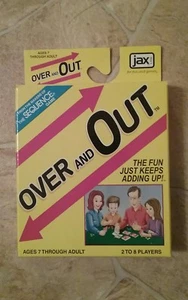 Juego de cartas OVER & OUT - ¡La diversión sigue sumándose! Juegos de JAX - Imagen 1 de 3