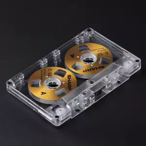 SHARP C-52 Reel to Reel Gold Cassette Tape Self-made High Quality Design - Picture 1 of 4